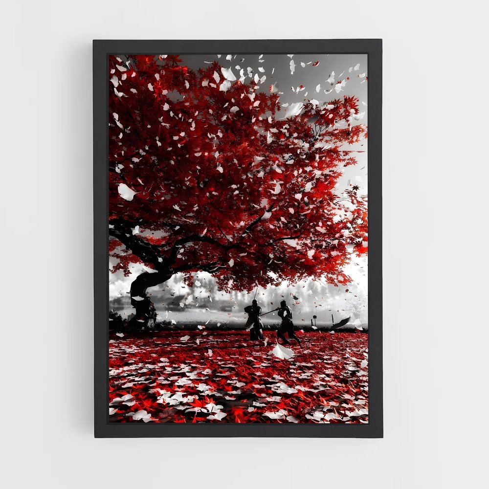 Poster L'Arbre des Ancêtres – affiche Ghost of tsushima (vue 2)